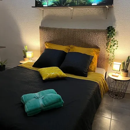 アパート Avec Balcon, Climatisation Et Vue サン・シプリアン